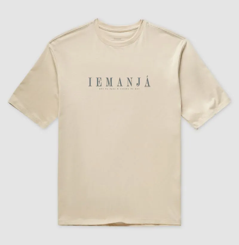 Iemanjá I Orixás Maria Patuá - Camiseta Oversized