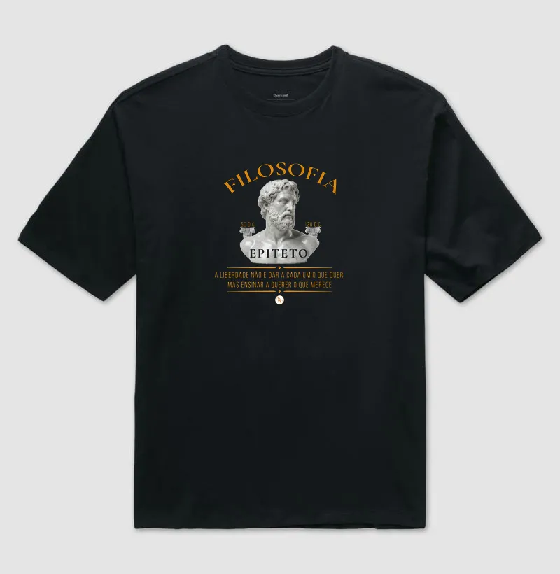 Camiseta O Senhor de Si - Epiteto