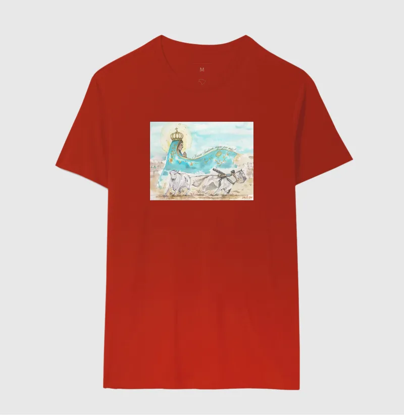Camisa Algodão - Aquarela Nossa Senhora - Imagem 10