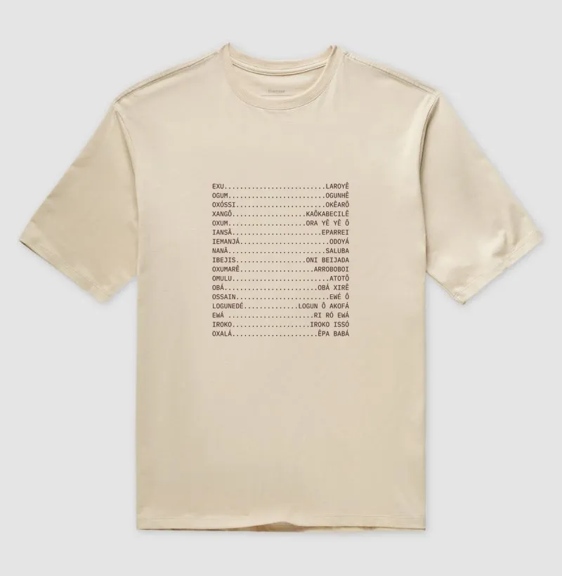 Saravá - Camiseta Oversized