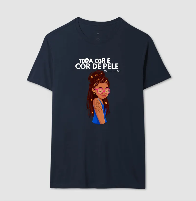 Camiseta Toda Cor é Cor de Pele - Imagem 9