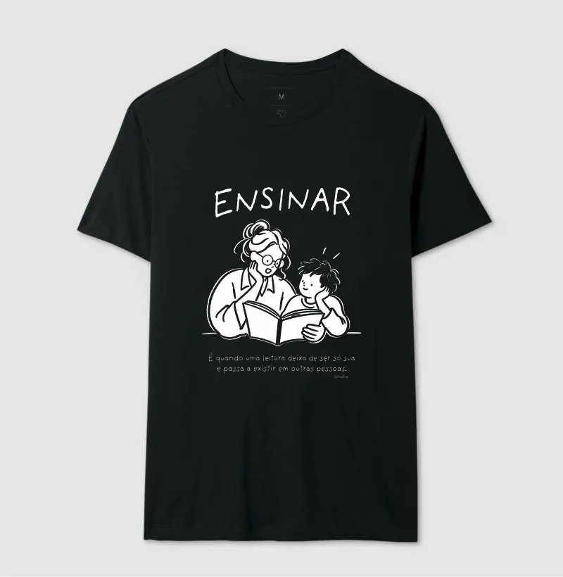Camiseta Ensinar — Uma Leitura, Muitas Vidas - Imagem 2