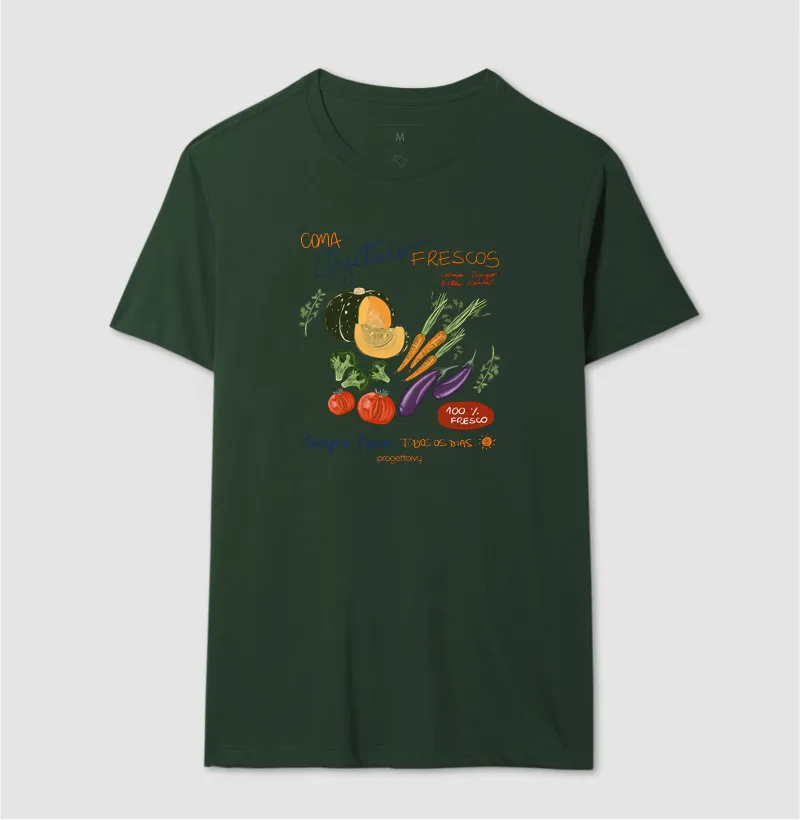 Tshirt Coma vegetais frescos - Imagem 12