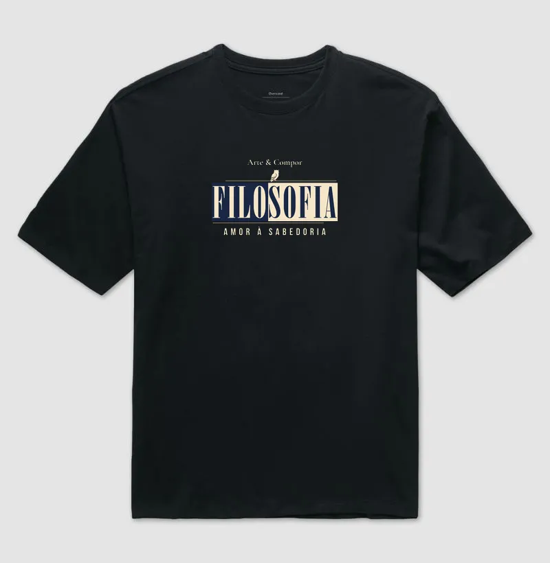 Camiseta Amor à Sabedoria – Filosofia para Quem Pensa - Imagem 5