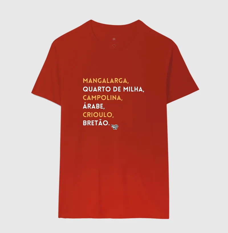 Camiseta Raças de Cavalo Equinos Veterinária Grande Porte Algodão - Fauna Way - Imagem 10
