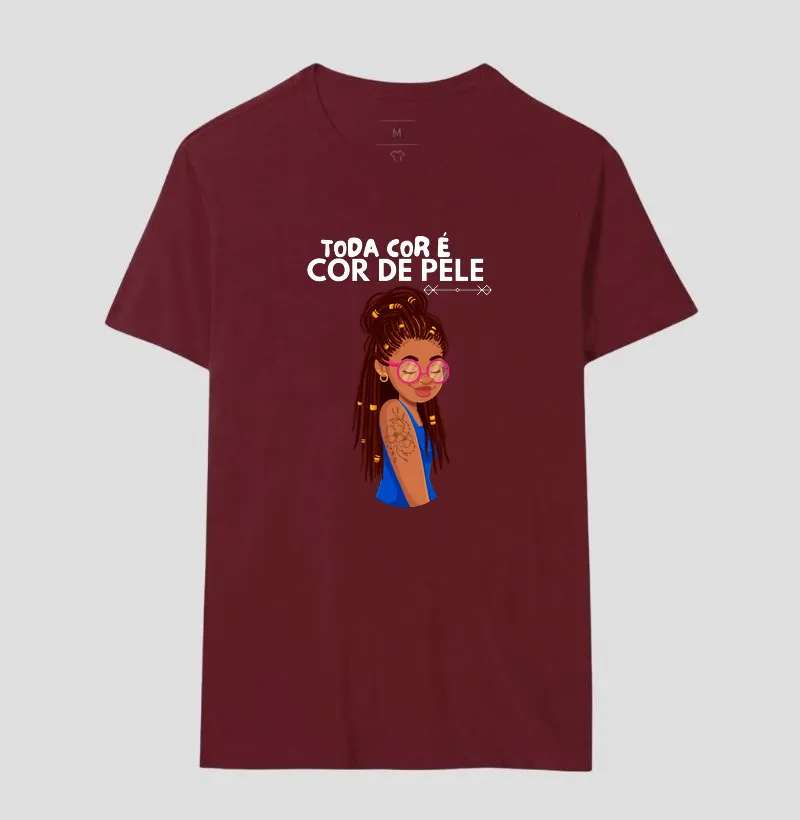 Camiseta Toda Cor é Cor de Pele - Imagem 21
