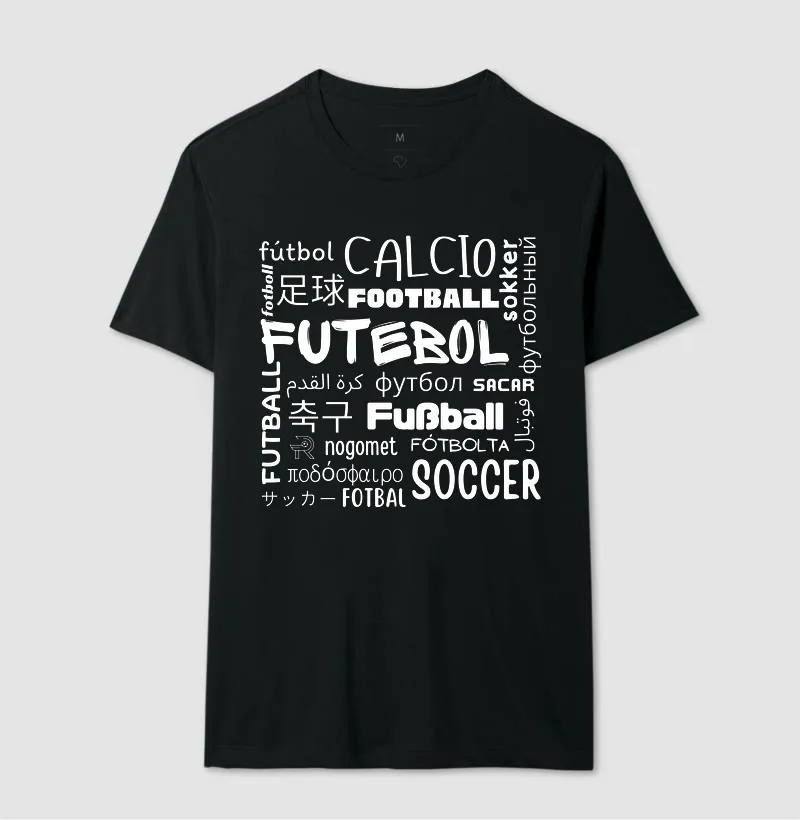 FUTEBOL Idiomas - Escrita cor Branca - Imagem 2