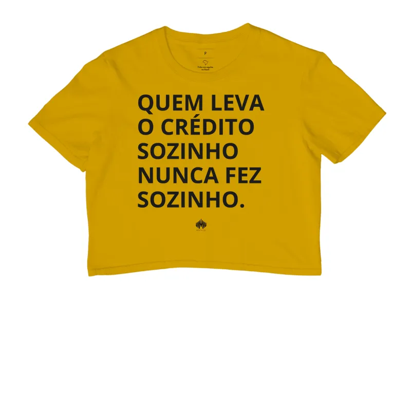 Quem Leva o Crédito Sozinho Nunca Fez Sozinho. - Imagem 8
