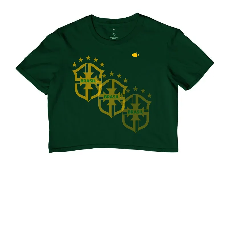 Escudo Eco Verde a Amarelo - Cropped - #28720