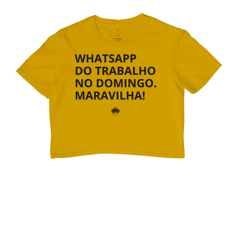 Whatsapp do trabalho no domingo. Maravilha! - Imagem 8
