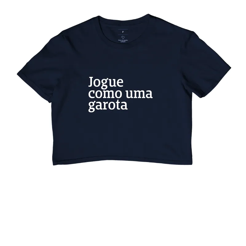 Cropped Jogue como uma Garota - Imagem 4