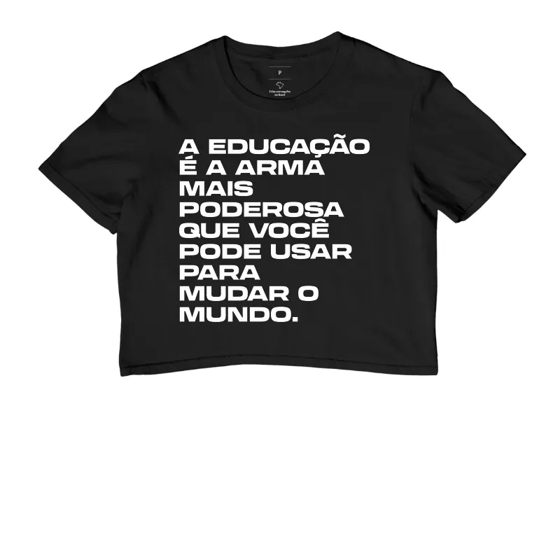 A educação é a armamais poderosaque você pode usar para mudar o mundo. - Imagem 2