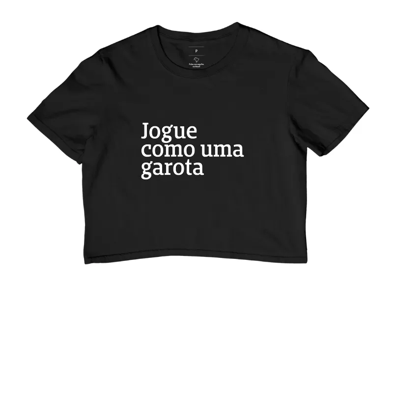 Cropped Jogue como uma Garota - Imagem 2