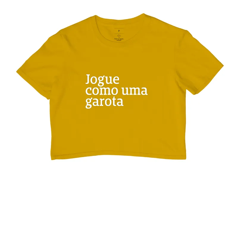 Cropped Jogue como uma Garota - Imagem 6