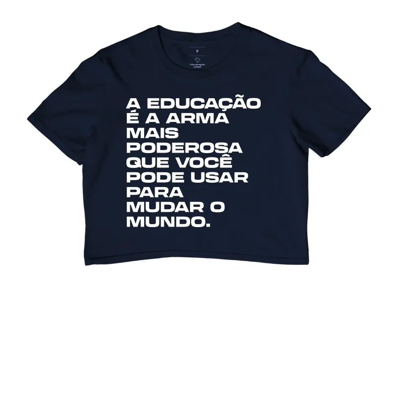A educação é a armamais poderosaque você pode usar para mudar o mundo. - Imagem 4