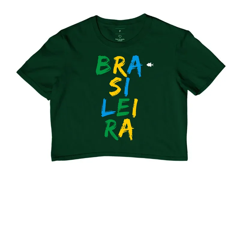 Brasileira Mega Colorido - Cropped - #28700