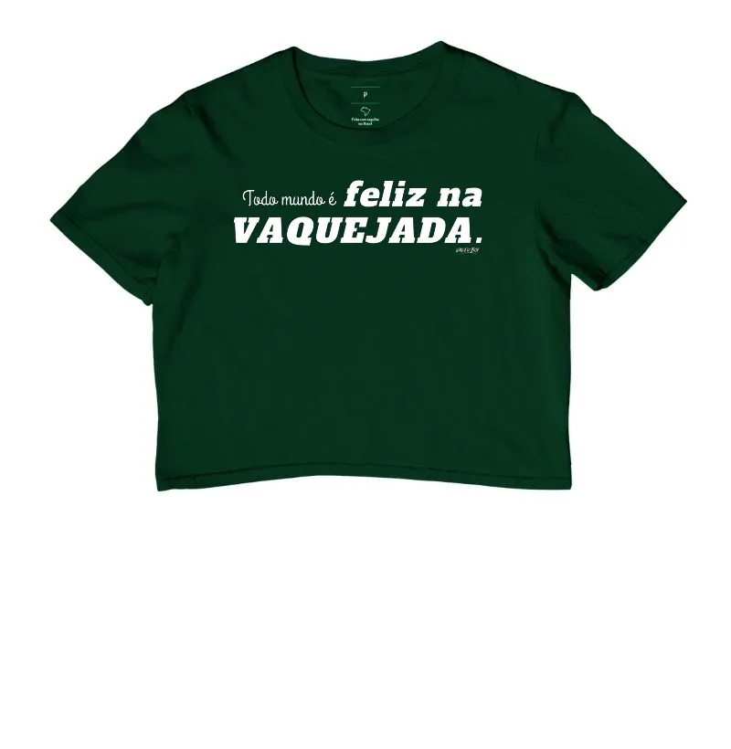 Cropped - Todo mundo é feliz na Vaquejada