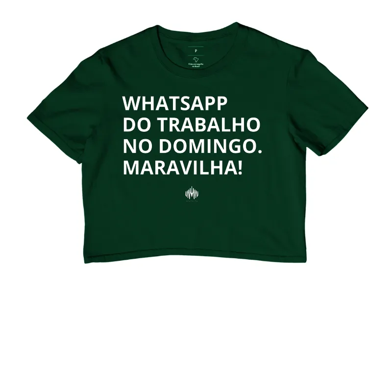 Whatsapp do trabalho no domingo. Maravilha! - Imagem 5