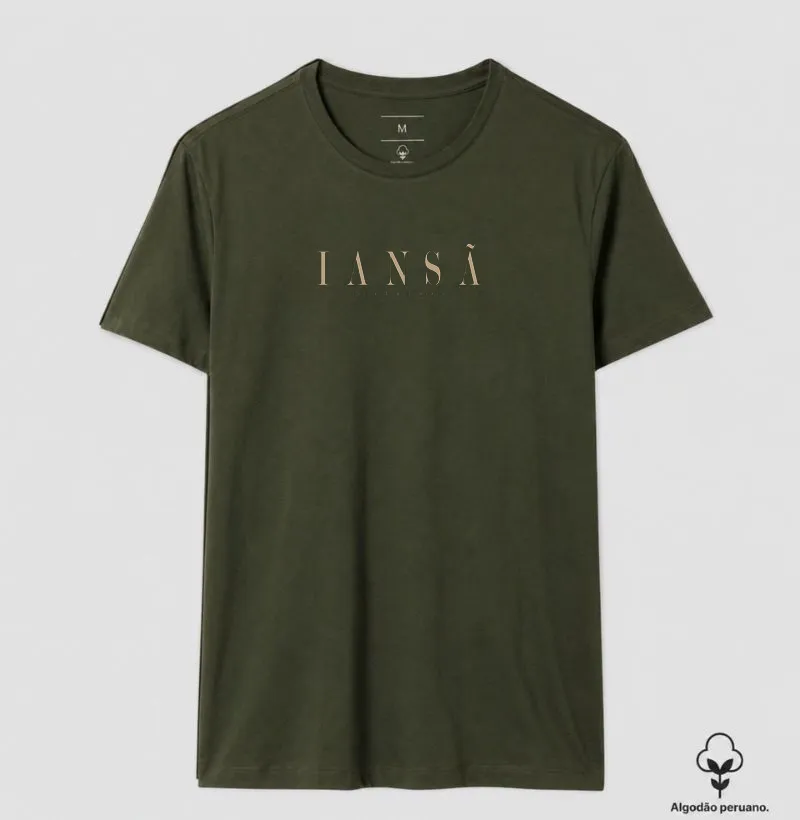 Iansã Nomes Sagrados Maria Patuá - Camiseta Algodão Peruano