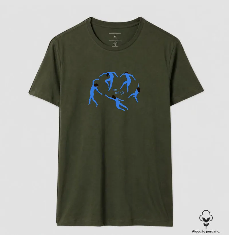 No wi fi - Camiseta Algodão Peruano
