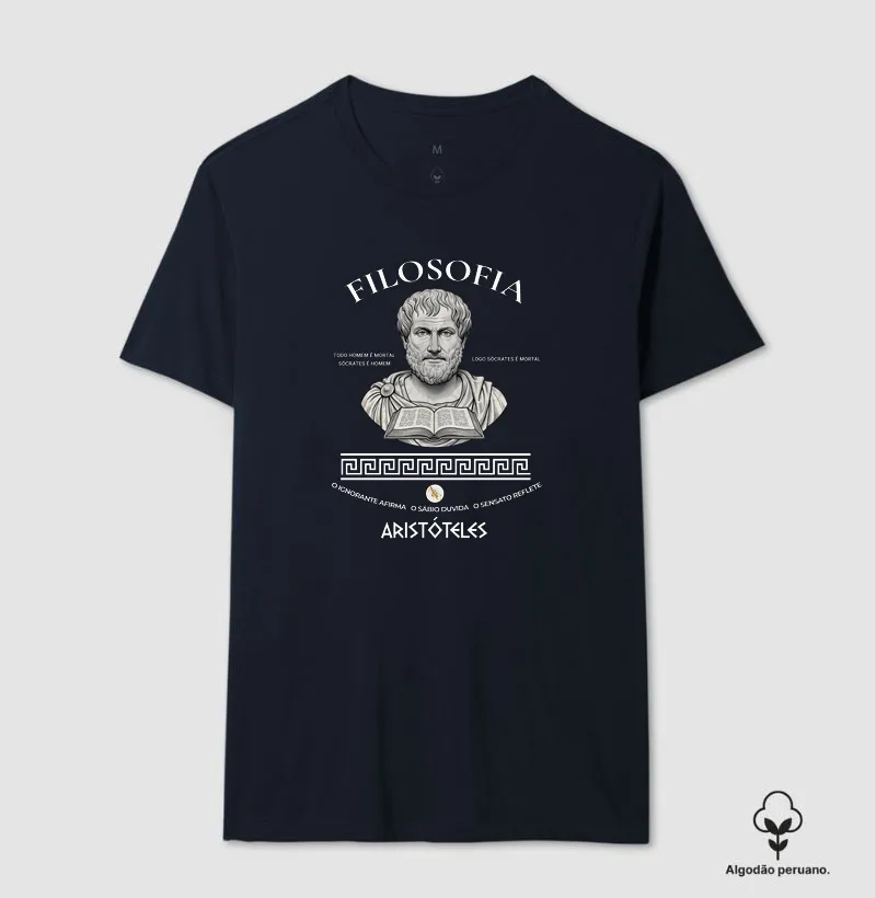 Camiseta Filosofia Aristóteles