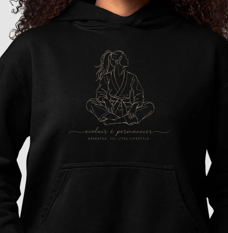 Evoluir é permanecer - Hoodie Moletom