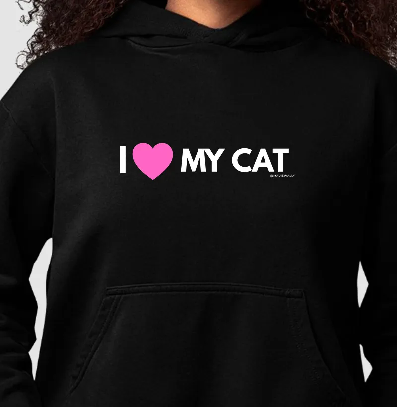 I LOVE MY CAT (pink)dk