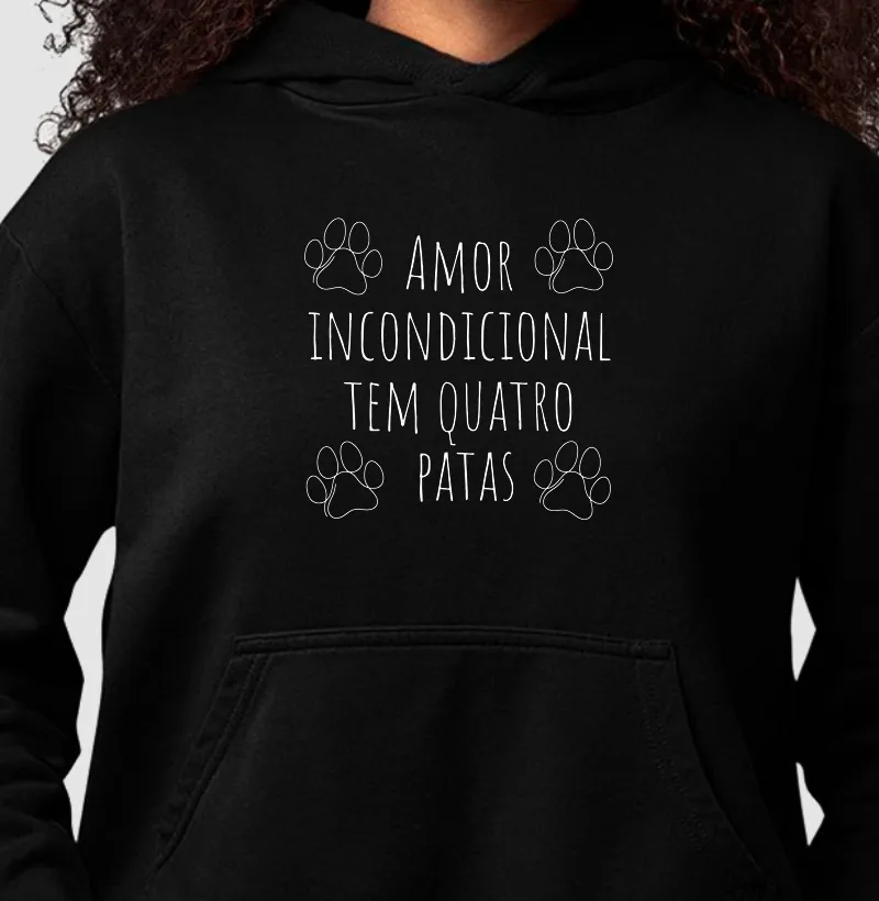 Amor incondicional tem quatro patas 
