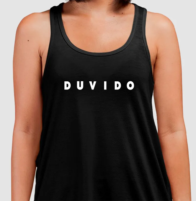 DUVIDO Branco no preto
