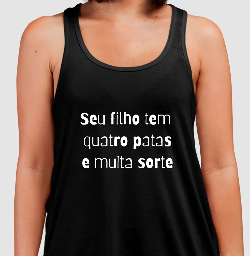 Seu filho tem 4 patas e muita sorte