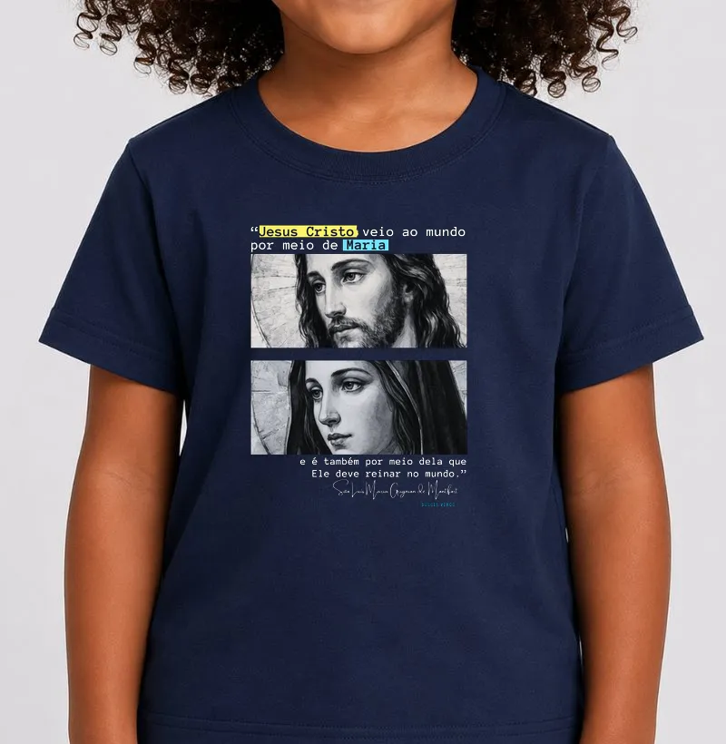"Jesus veio ao mundo por meio de Maria" 