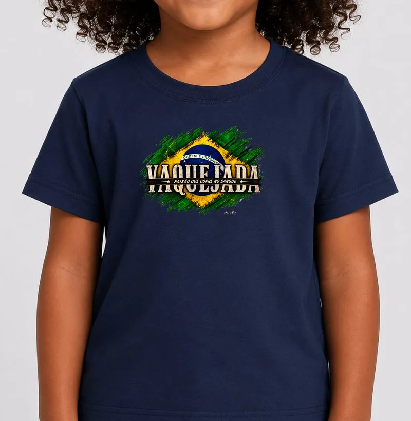 Camisa Infantil - Paixão que Corre no Sangue - Camiseta Infantil