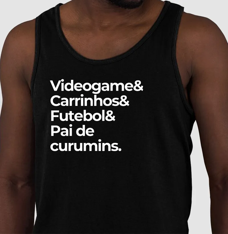 Videogame, carrinhos, futebol, pai de curumins