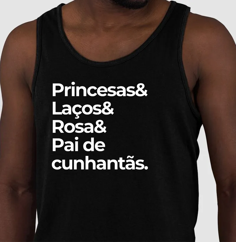 Princesas, laços, rosa, pai de cunhantãs 