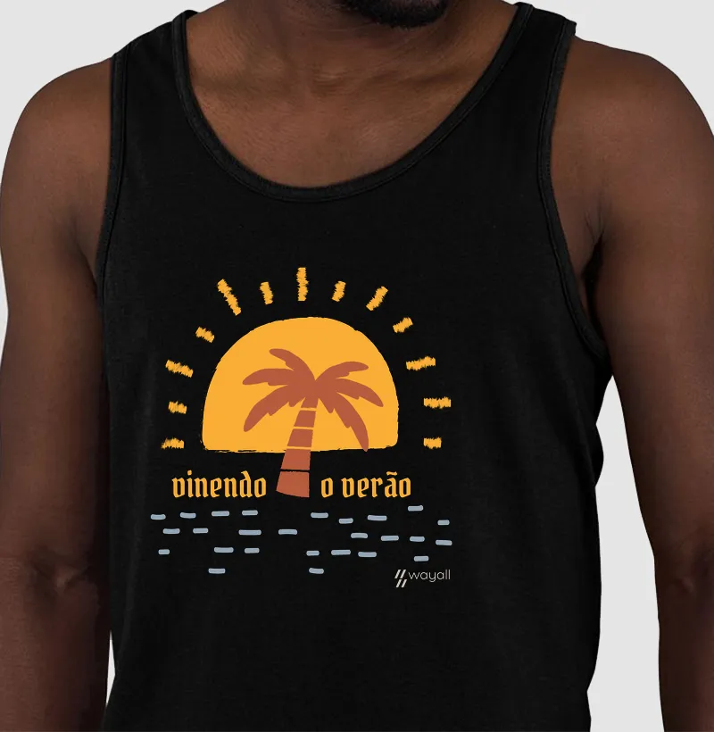 Camiseta Regata - Vivendo o Verão