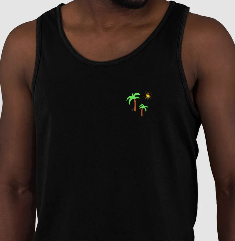 Camiseta Regata - Tropical Essencial