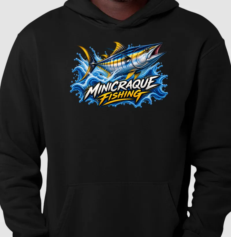 Minicraque Fishing - Atum - Hoodie Moletom