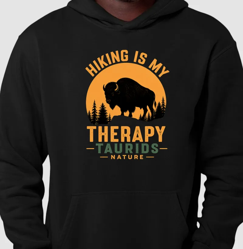MOLETOM TAURIDS HIKING IS MY THERAPY