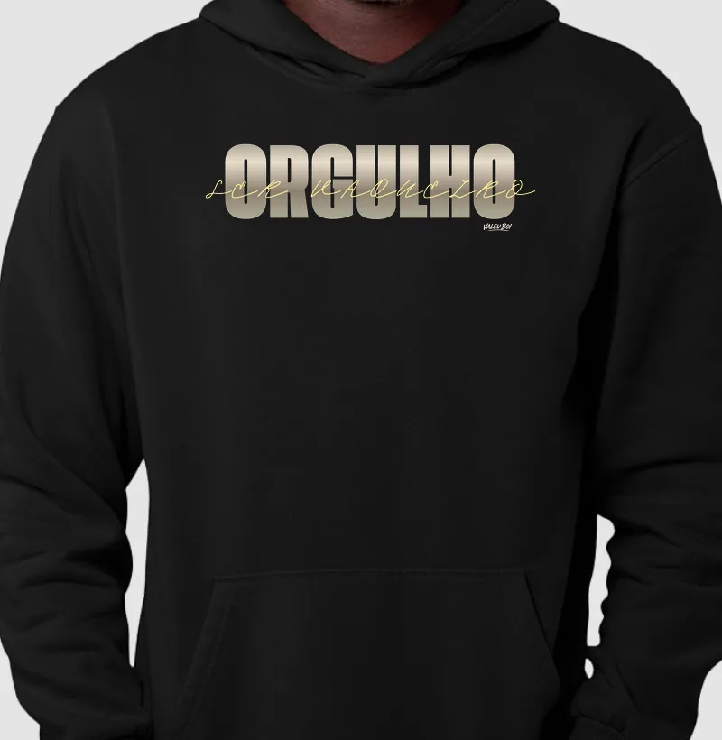 Moletom com Capuz - Orgulho Ser Vaqueiro