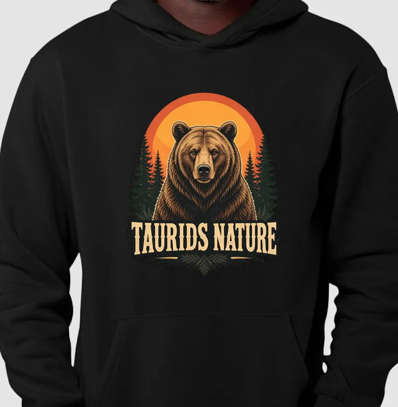 MOLETOM TAURIDS NATURE URSO PARDO 