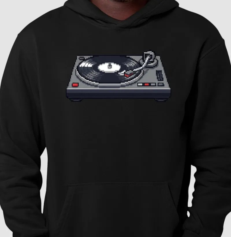 Hoodie Moletom Toca Disco Reset8Bit