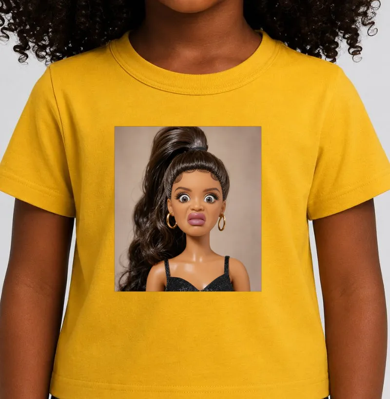 TRANQUILIDADE NO OLHAR - Camiseta Infantil