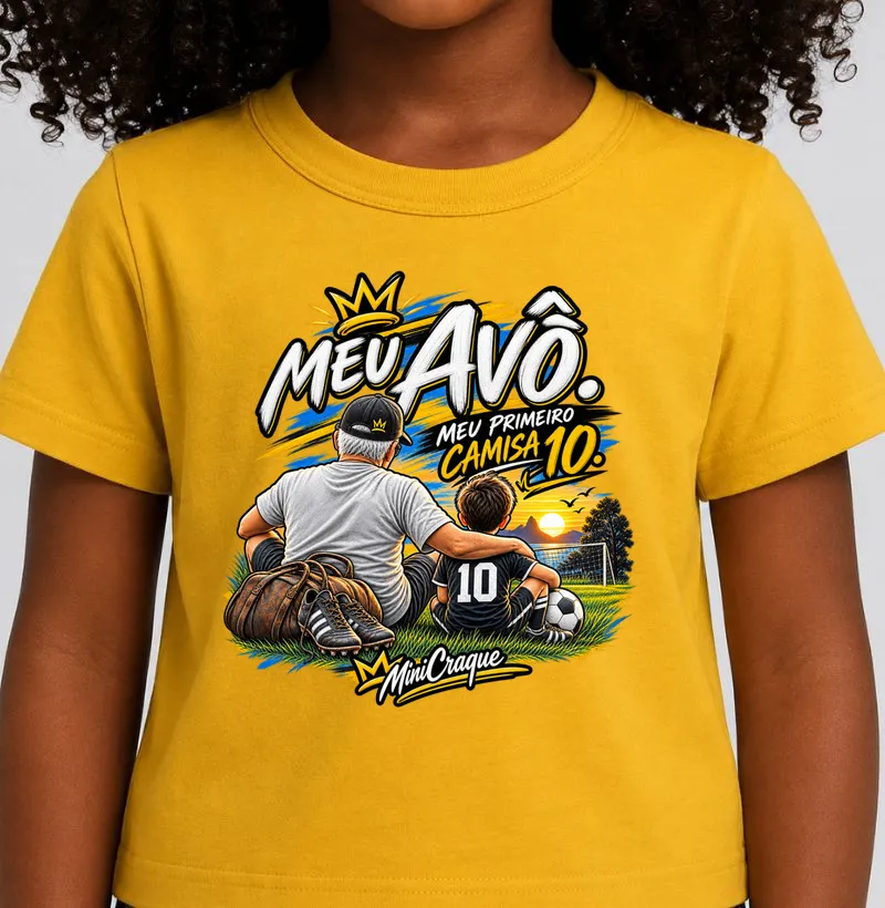 Meu Avô — Meu Primeiro Camisa 10 - Camiseta Infantil