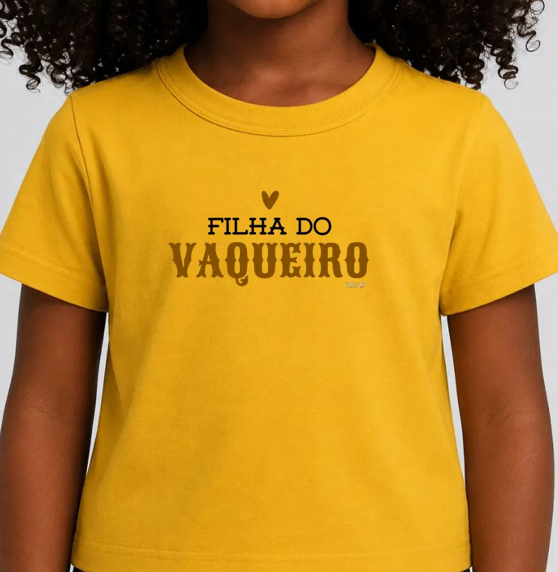 Camisa Infantil - Filha do Vaqueiro