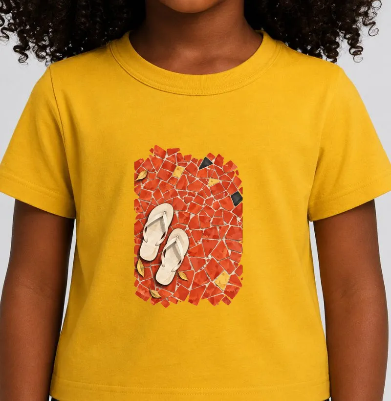 Lá no quintal - Camiseta Infantil