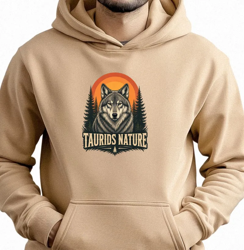 MOLETOM TAURIDS NATURE LOBO GIGANTE 