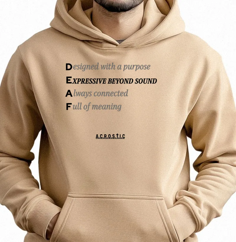 D.E.A.F | A.C.R.O.S.T.I.C