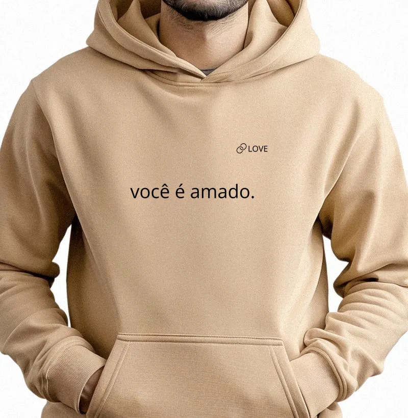 Moletom - você é amado.