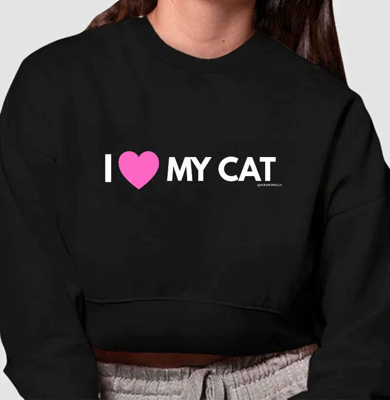I LOVE MY CAT (pink)dk