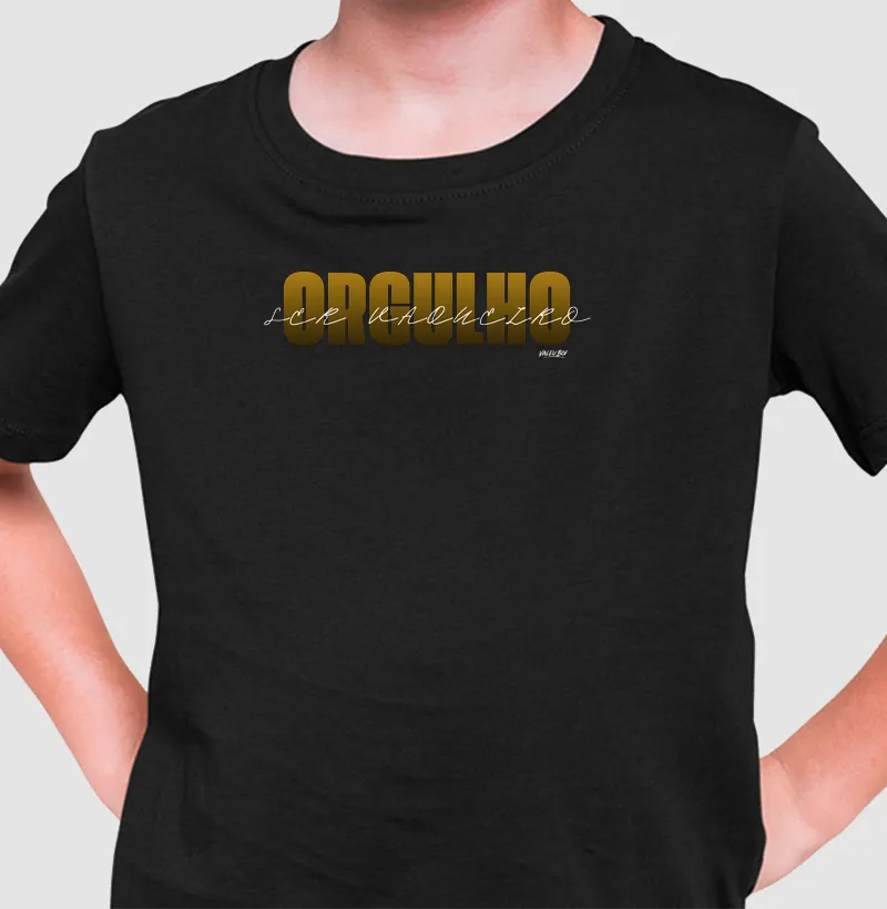 Camisa Infantil - Orgulho Ser Vaqueiro